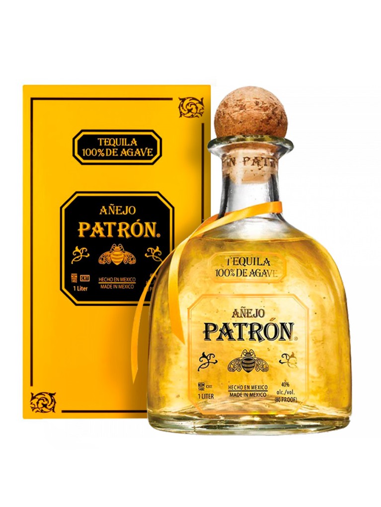Tequila Patrón Añejo 1L