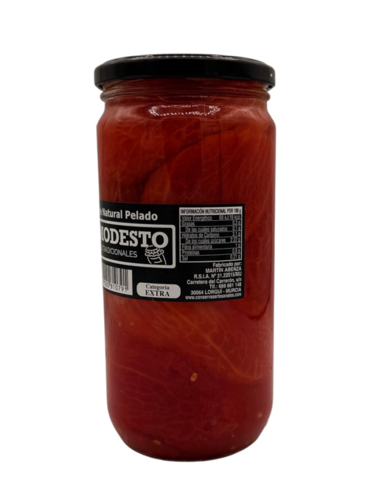 TOMATE NATURAL PELADO