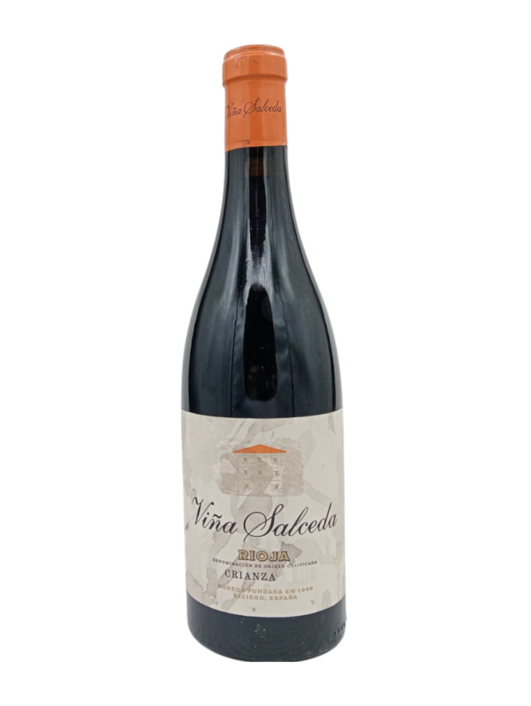 Viña Salceda Crianza 2021 - Etiqueta deteriorada