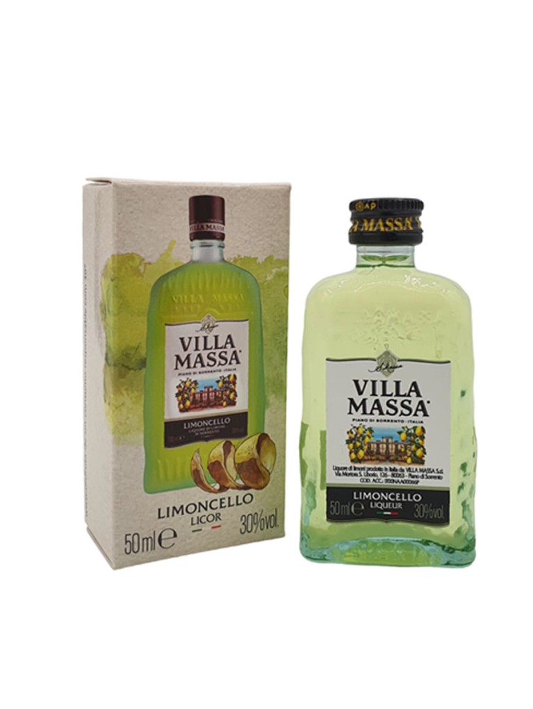 Miniatura Licor Limoncello Villa Massa 5cl