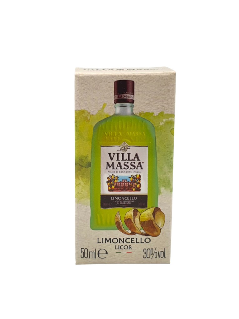 Miniatura Licor Limoncello Villa Massa 5cl