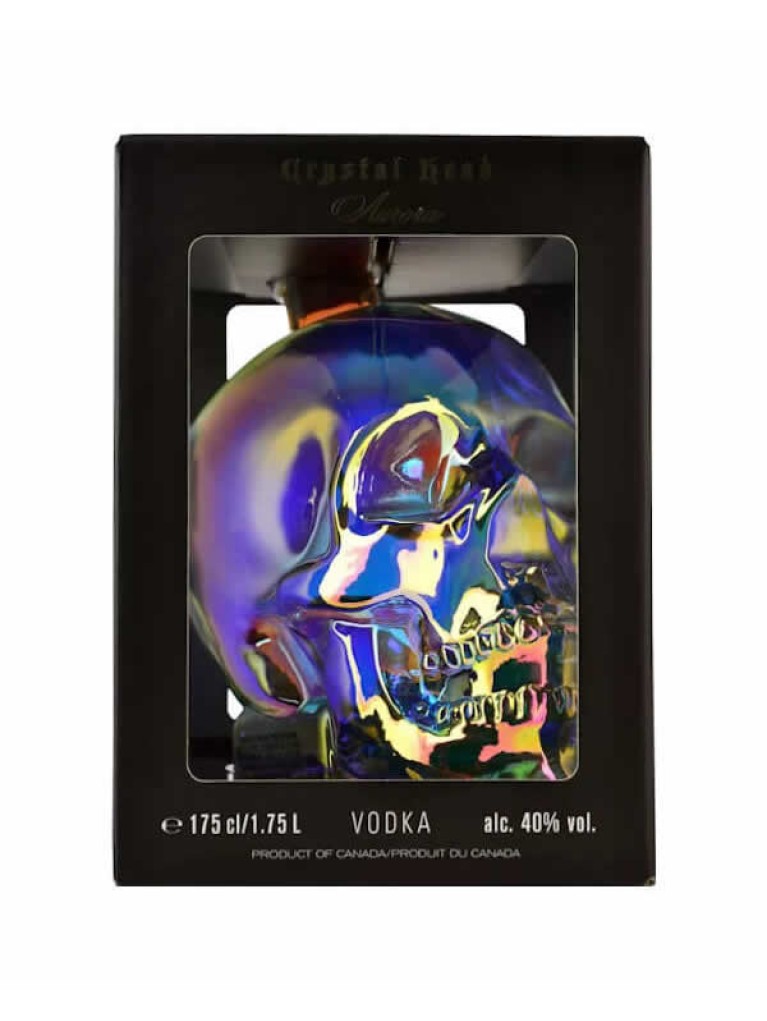 Vodka Crystal Head Aurora 1.75L