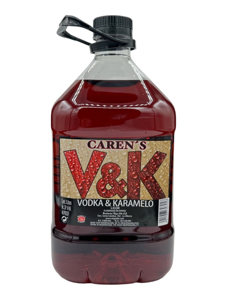 Vodka Caramelo Karens 3L