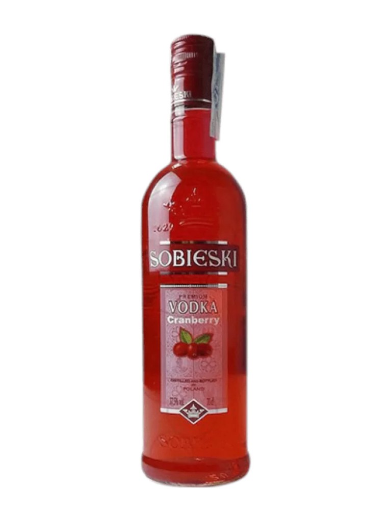 Vodka Sobieski Cranberry New
