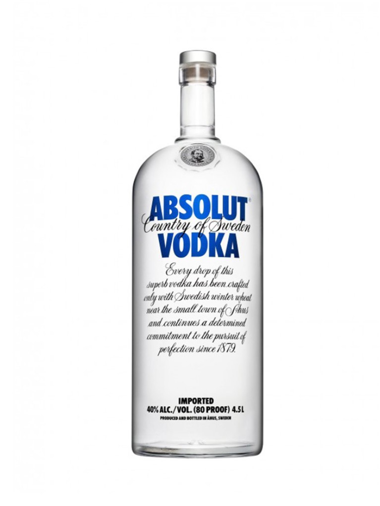 Vodka Absolut 4,5L 40%