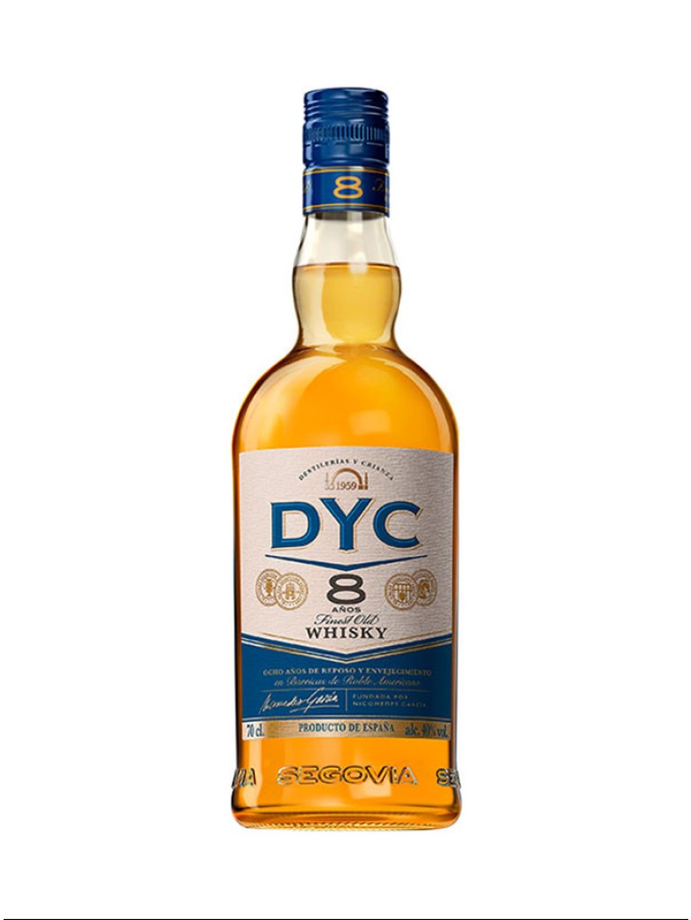 Whisky DYC 8 Años 