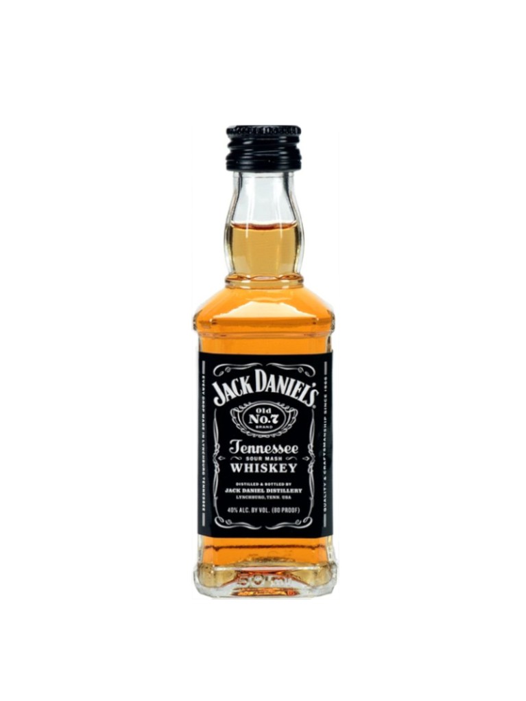 Miniatura Whisky Jack Daniel's (cristal) 5cl
