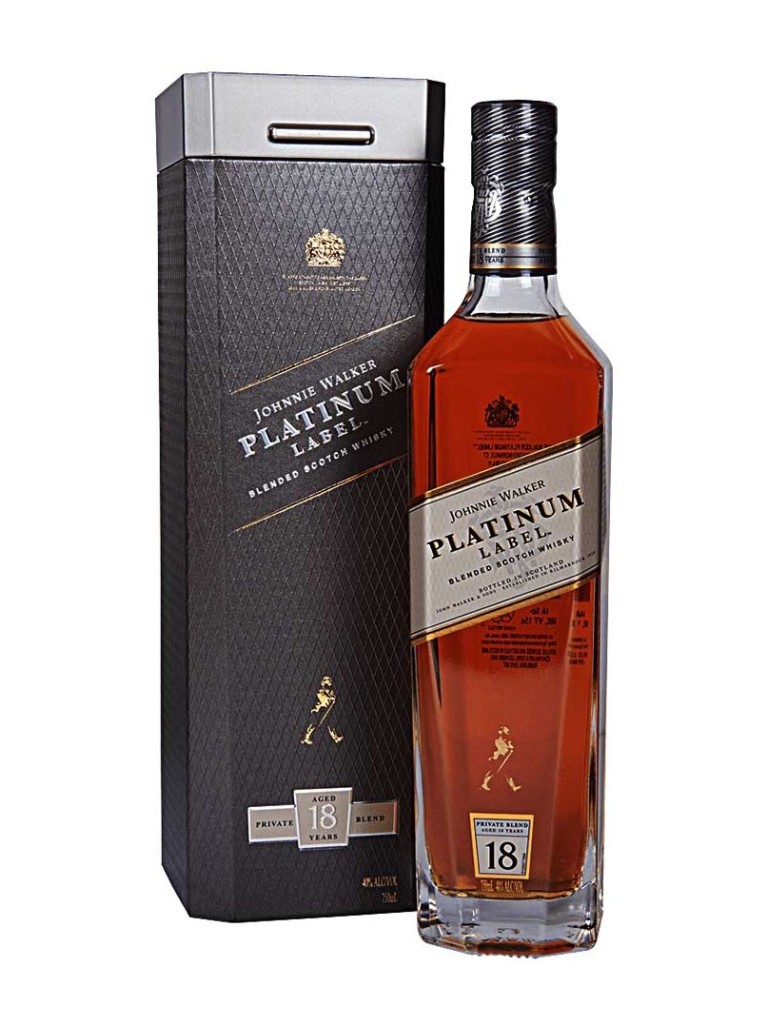 Whisky Johnnie Walker Platinum 18 Años 1L