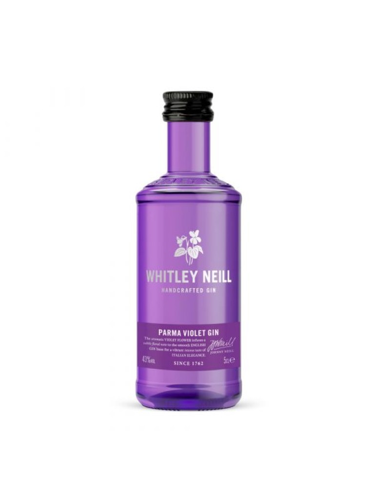 Miniatura Ginebra Whitley Neill Parma Violet Gin 5cl