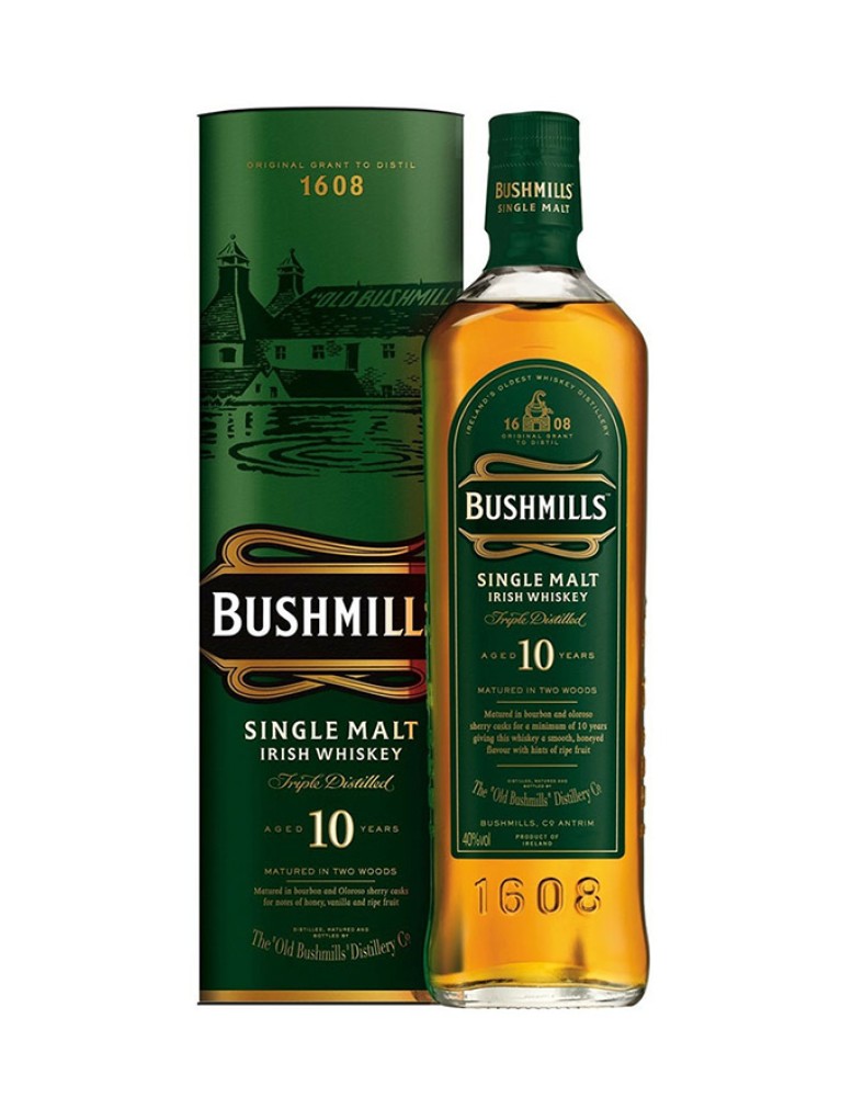 Whisky Bushmills 10 años Malta