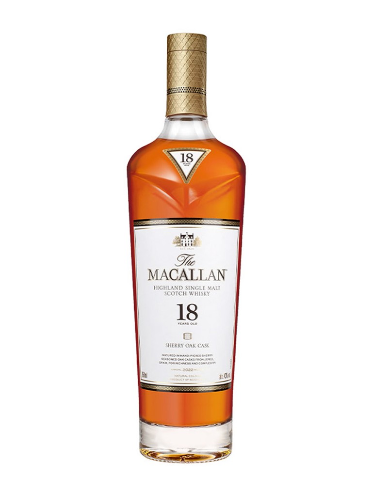 Whisky The Macallan Sherry Oak 18 Años