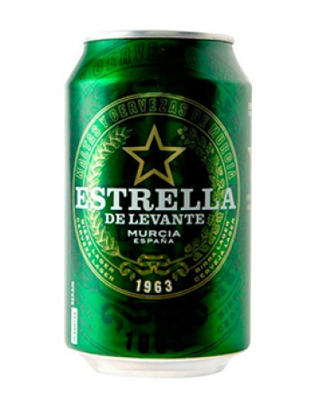 Cerveza Estrella De Levante Lata 33cl - Comprar Bebidas
