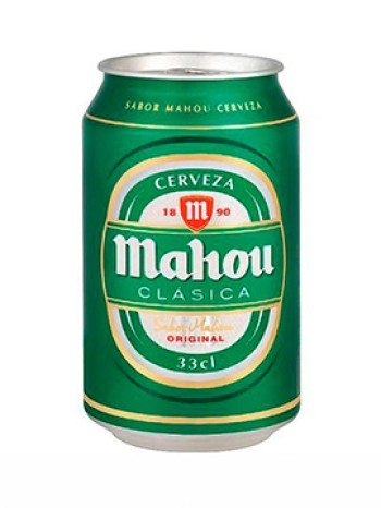 Cerveza Mahou Clasica Lata 33cl Pack 12 Unidades - Comprar Bebidas