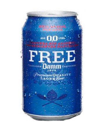 Cerveza Free Damm 0,0% Lata 33cl - Comprar Bebidas