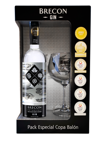Ginebra Brecon Limited Special Edition Gin Pack Copa Balón 70cl