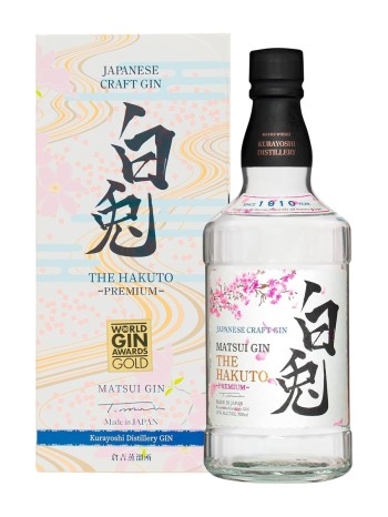 Ginebra The Hakuto Premium Matsui Japanese Gin