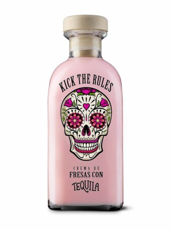  Licor Kick the Rules Crema de Fresa con Tequila