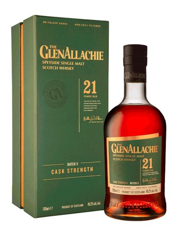 Whisky The Glenallachie 21Yo Single Malt "Limited Release" Batch 5
