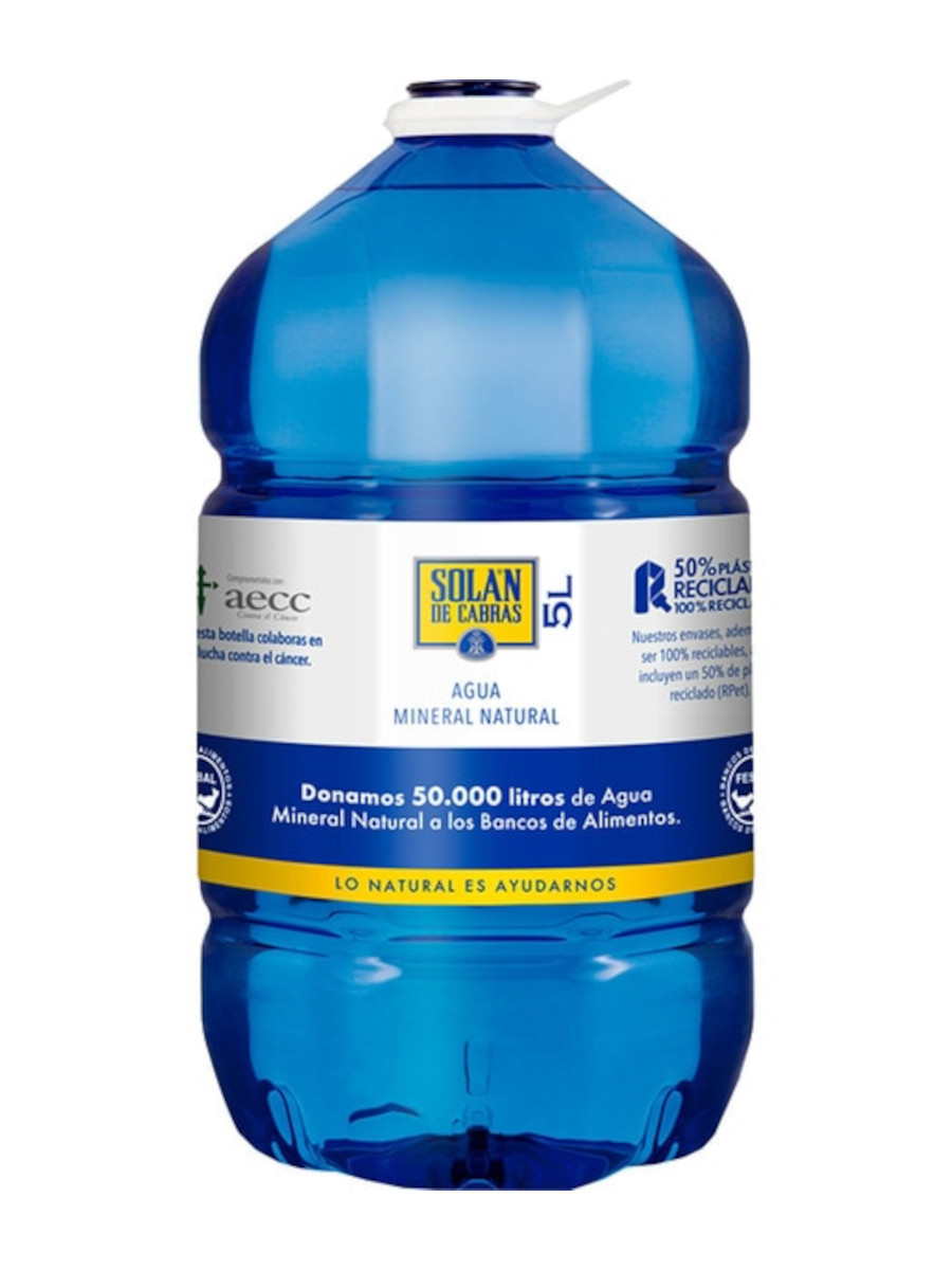 Agua Solan De Cabras 5L